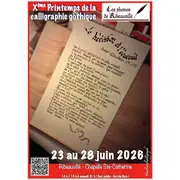 X° Printemps de la calligraphie gothique médiévale - Les plumes de Ribeauvillé