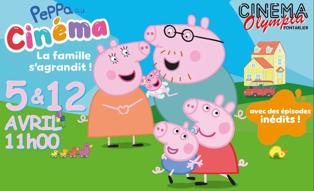 Peppa Pig au Cinéma - la famille s'agrandit