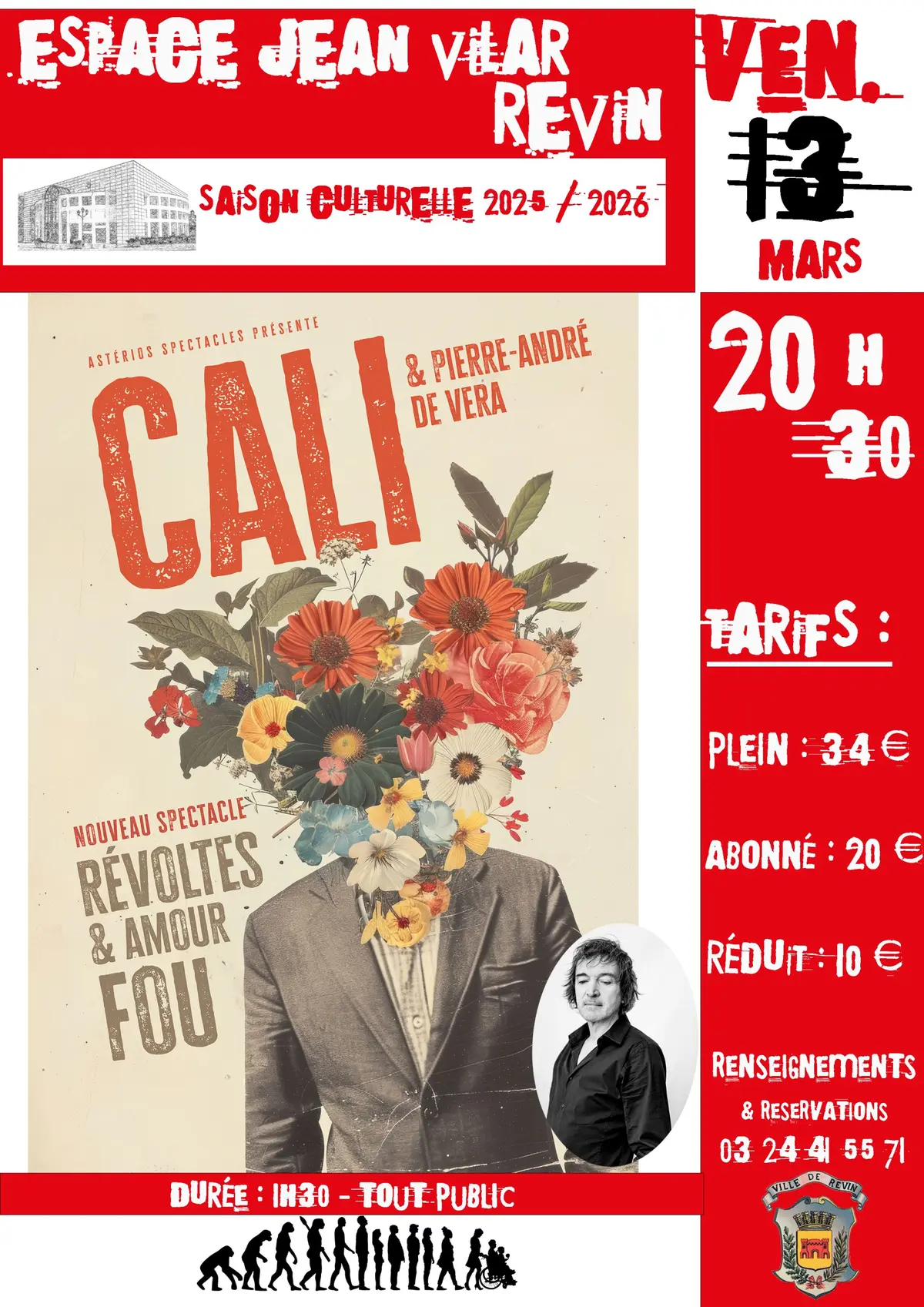 Cali « Révoltes et amour fou »