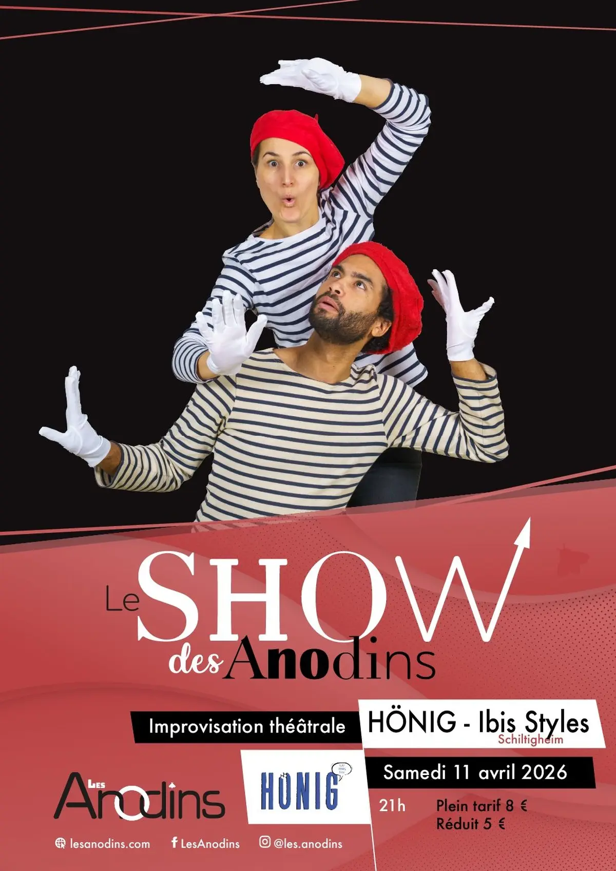 Le show des Anodins  au Hönig Ibis Styles