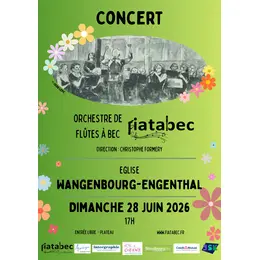 Concert Orchestre de flûtes à bec Fiatabec