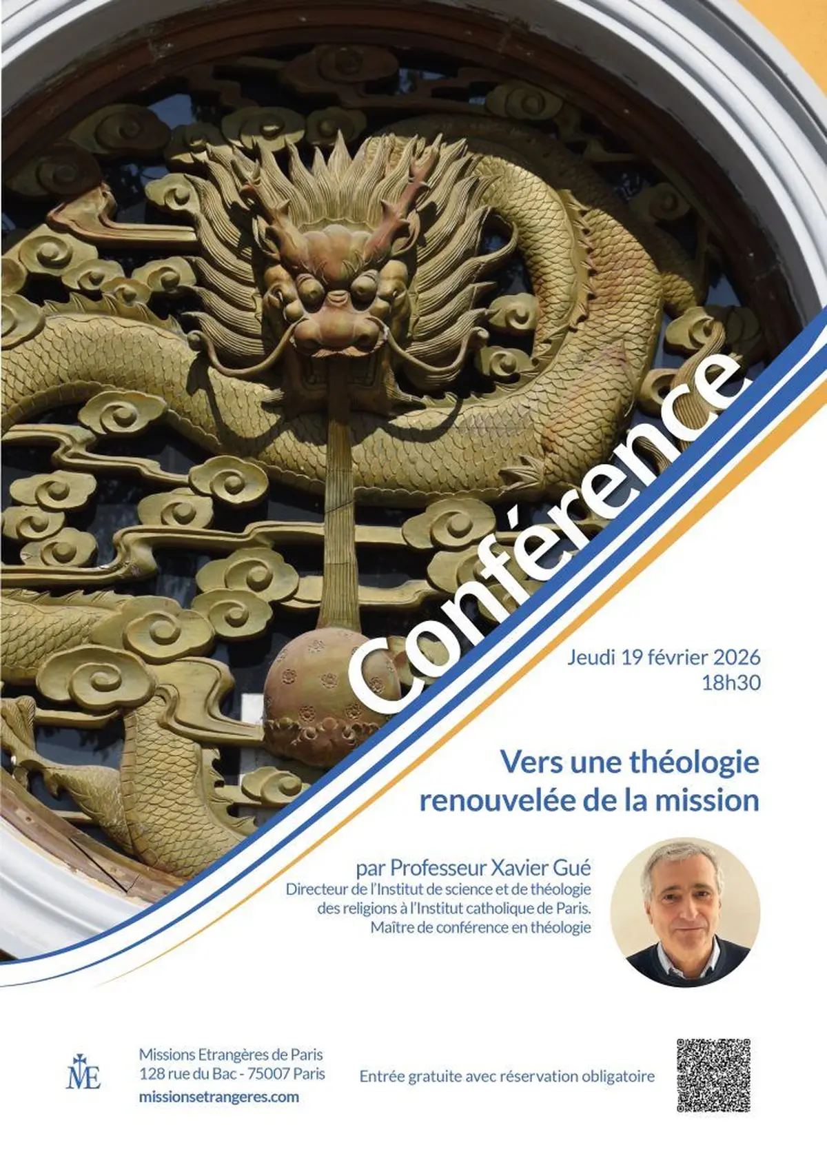 Conférence / Vers une théologie renouvelée de la mission