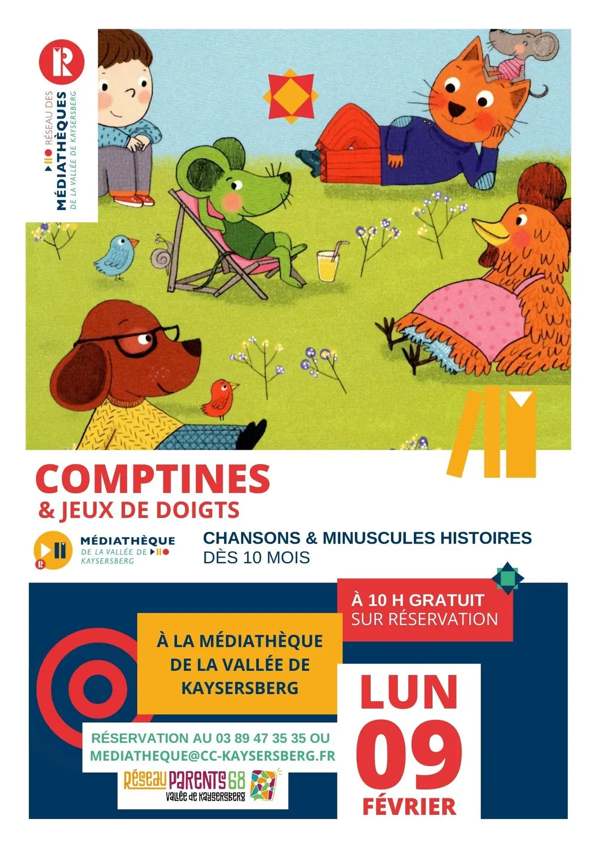 Comptines et jeux de doigts