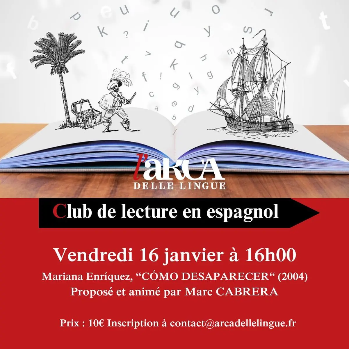 Club de lecture en espagnol : Cómo desaparecer de Mariana Enríquez