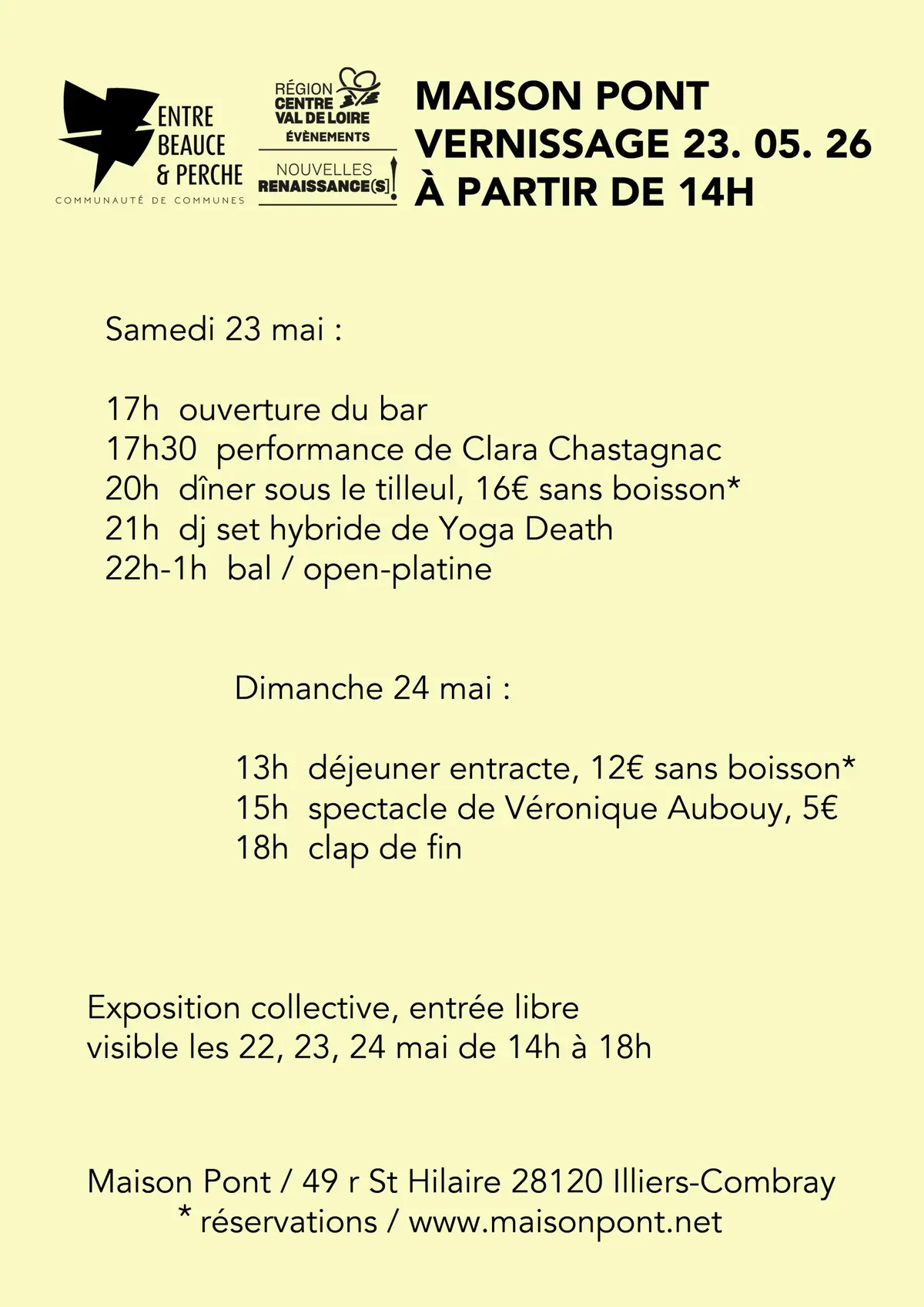 Festival Maison Pont