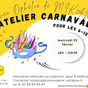 Atelier Carnaval pour les Enfants !