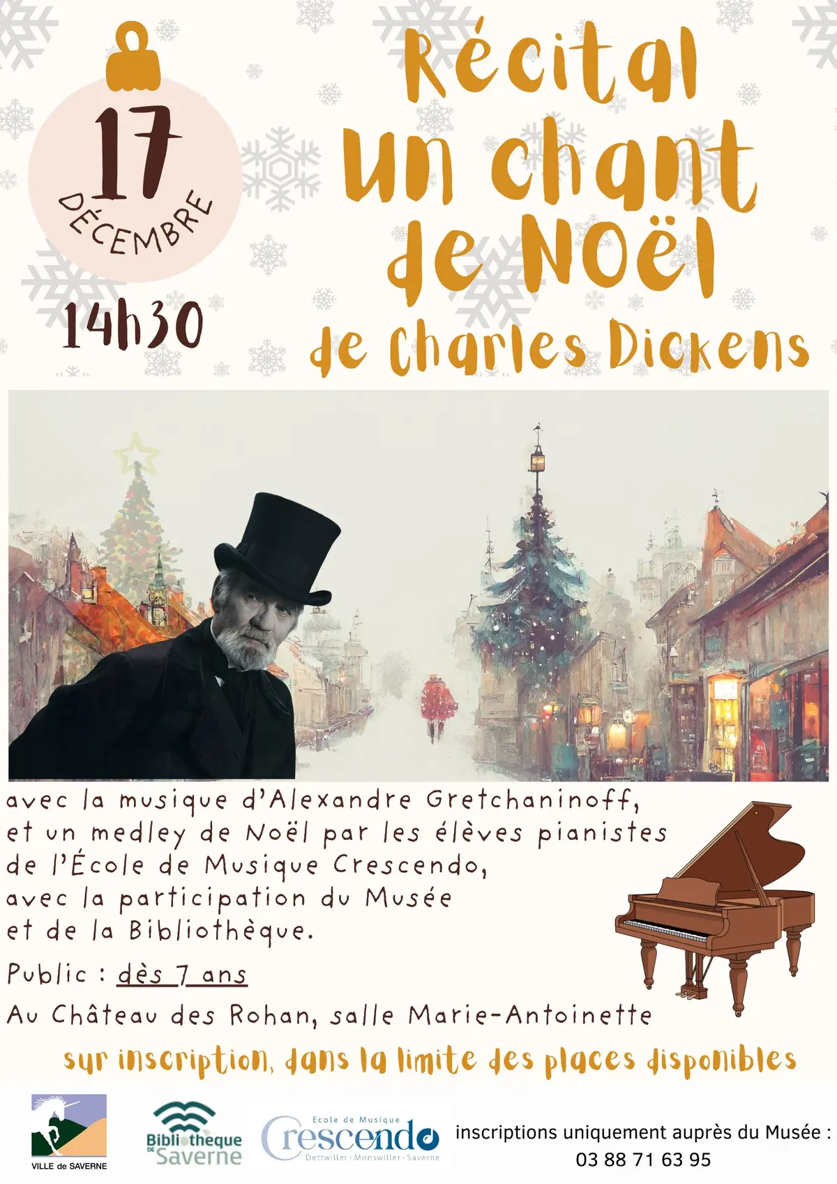 Conte en musique : Le chant de Noël de Charles Dickens