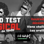 Blind Test à la brasserie du Grillen. Entrée Libre