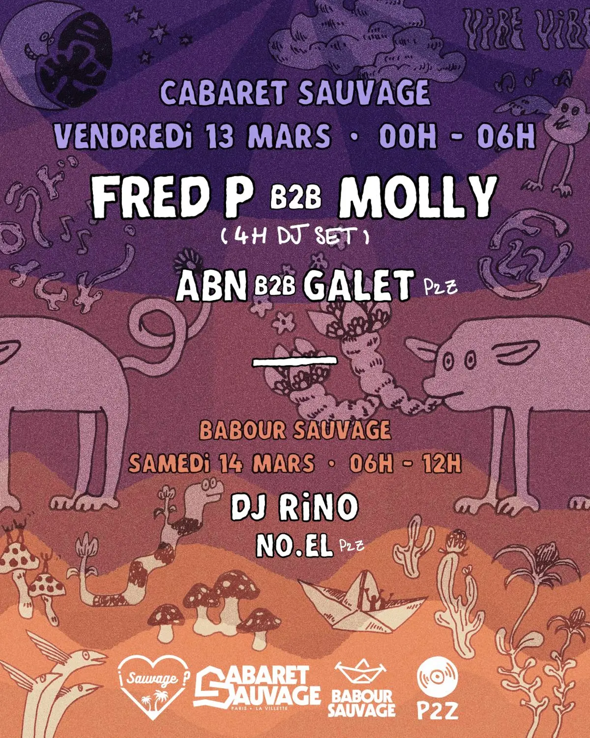 P2Z Sauvage w/ Fred P b2b Molly