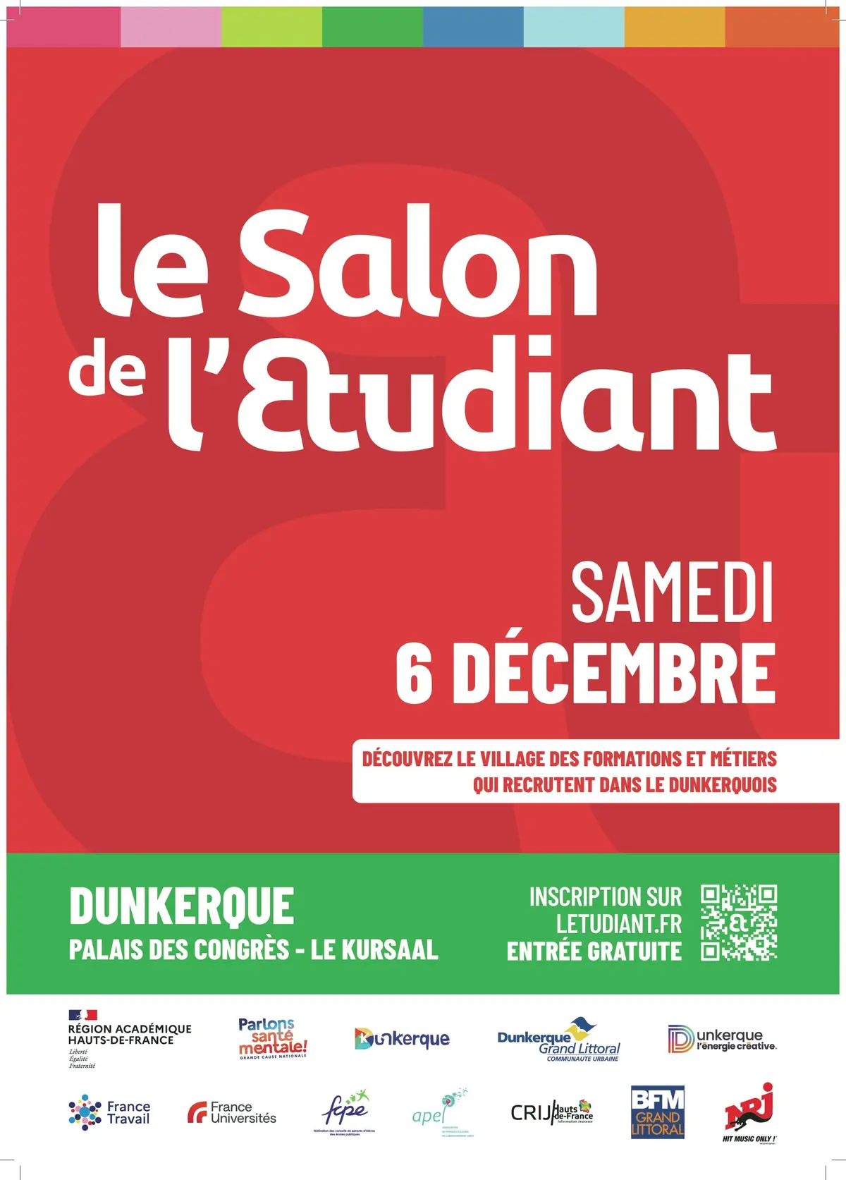 Le Salon de l’Etudiant à Dunkerque