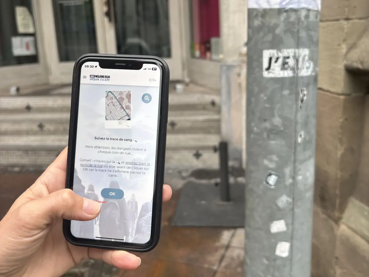 Escape game urbain The Walking Dead Bordeaux