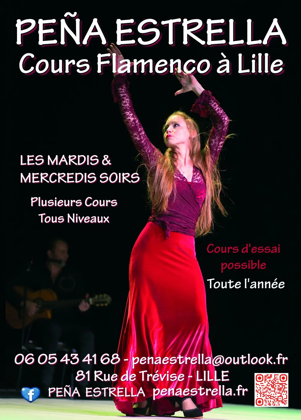 Cours Technique de danse Flamenco - Peña Estrella /Ibérica