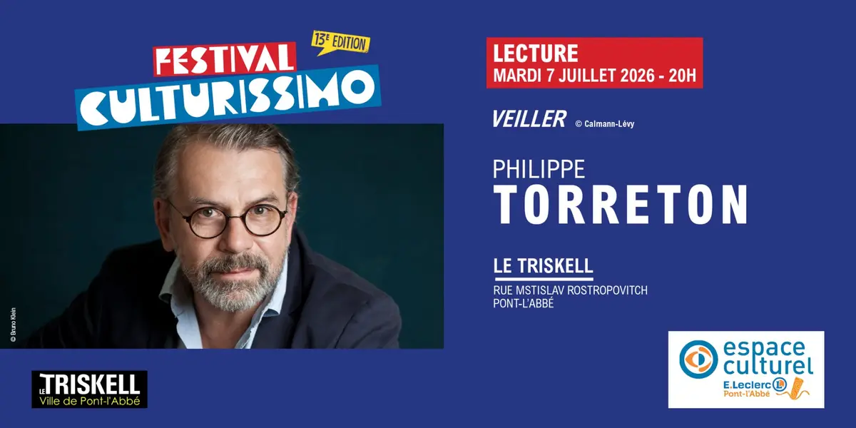 Festival Culturissimo - Lecture de Philippe Torreton