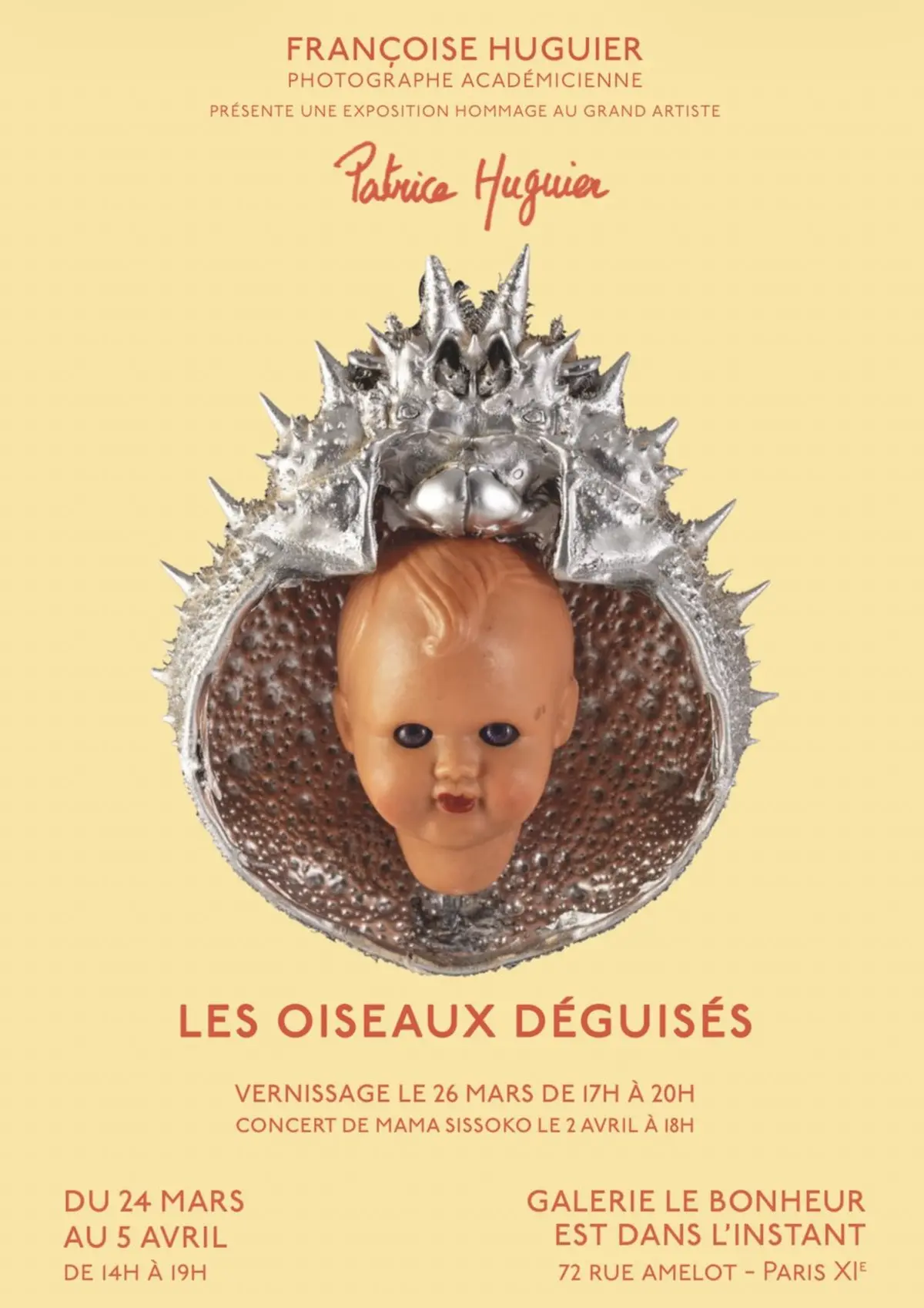 Les Oiseaux déguisés - Patrice Huguier vu par la photographe Françoise Huguier