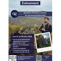 Journées d’Histoire vivante  au Hartmannswillerkopf &copy; CMNHWK