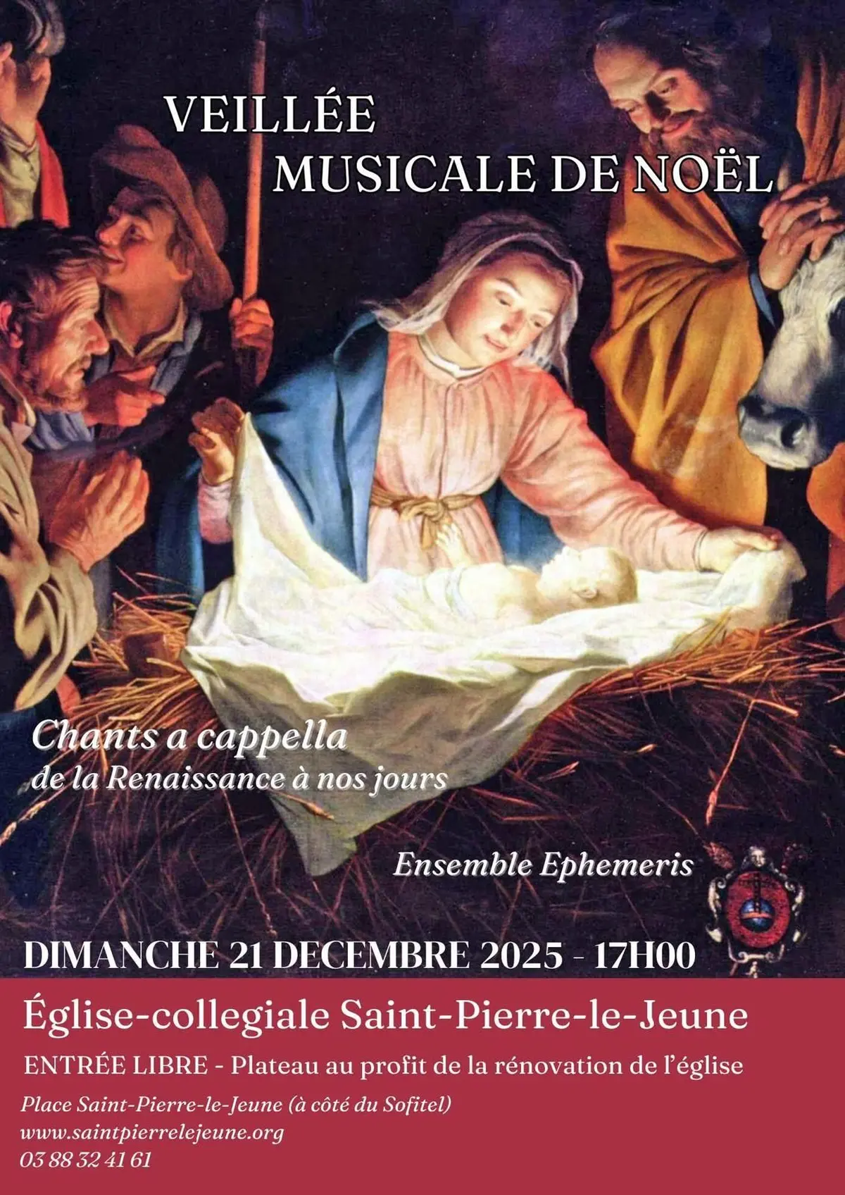 Veillée musicale de Noël. 