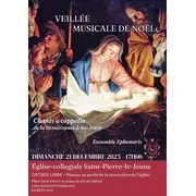 Veillée musicale de Noël. 