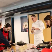Atelier étudiants du Chef Bruno spécial Inde
