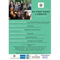 Festival du vent dans l'Abbaye - Déambulation Musicale 