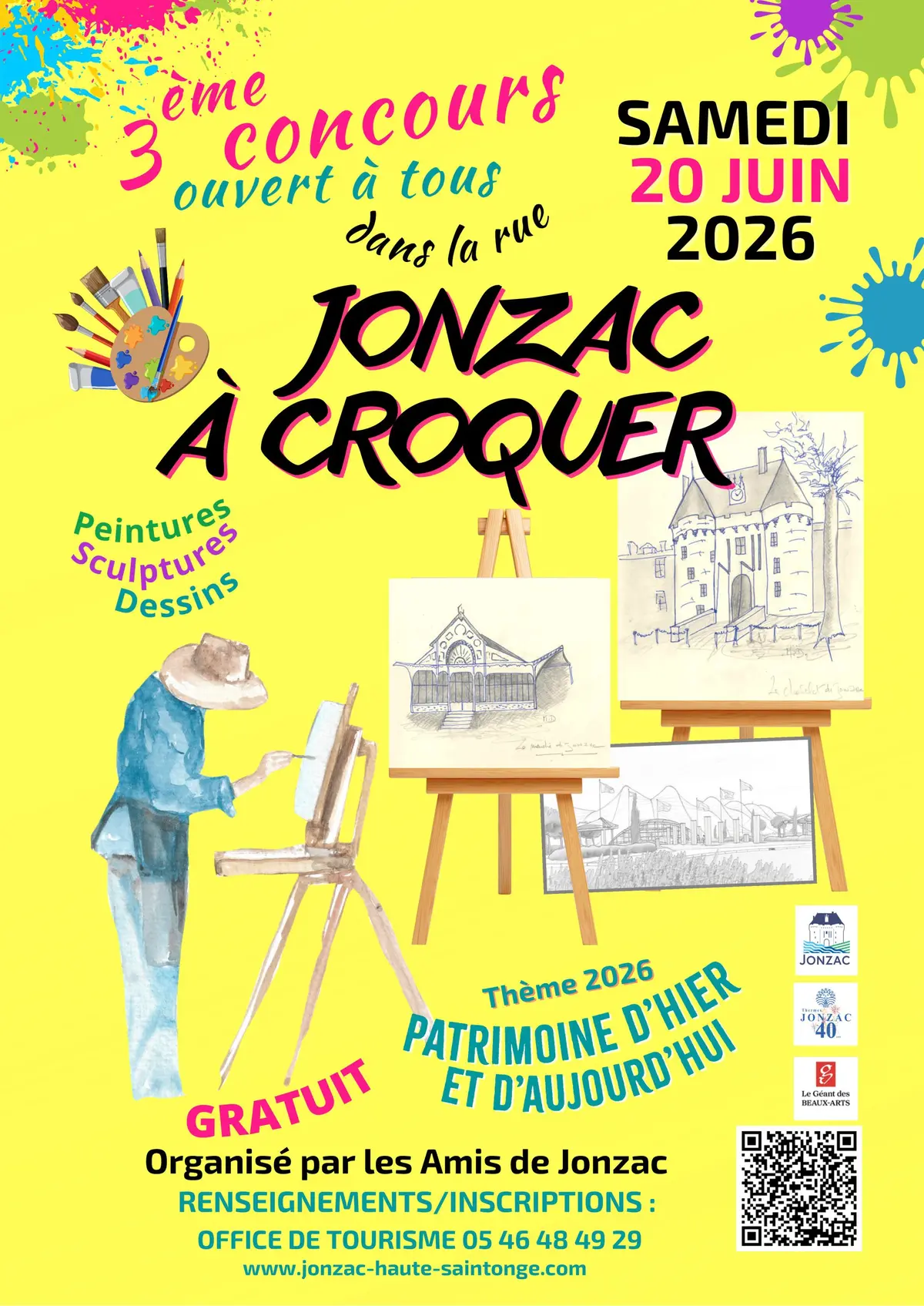 Jonzac à croquer