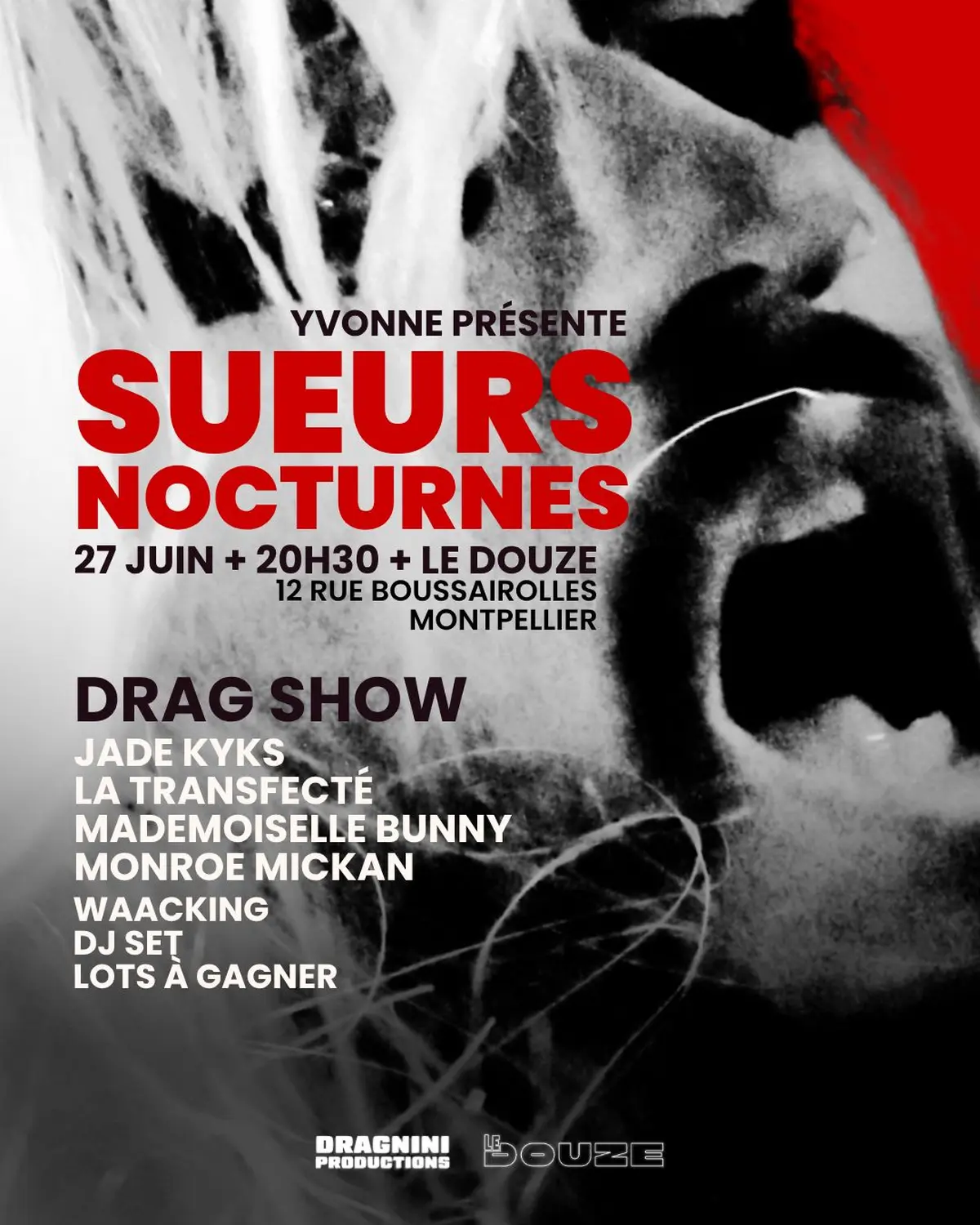 Sueurs Nocturnes | Dragshow + Waacking + DJ Set