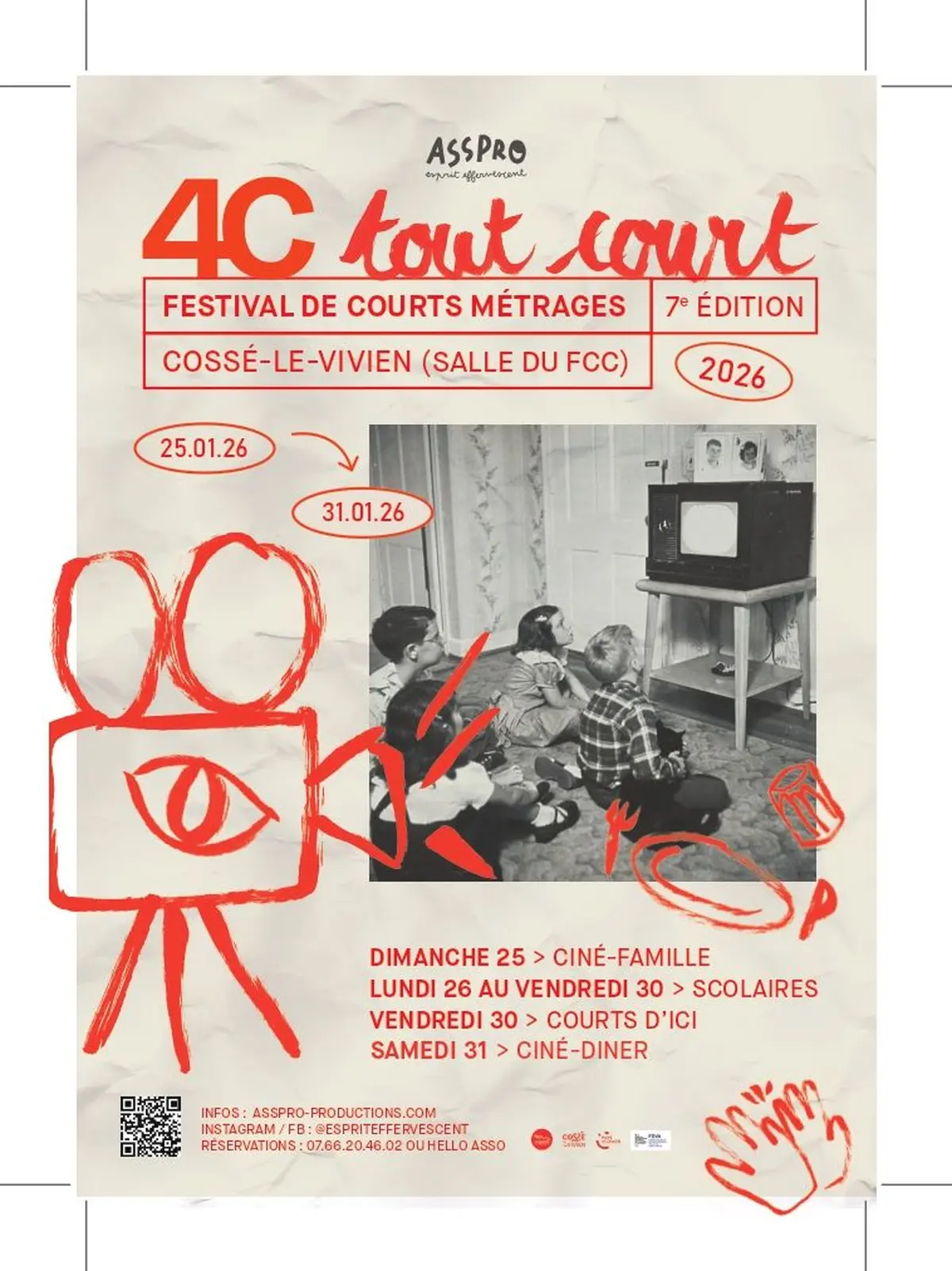 4C Tout Court festival de Courts Métrages