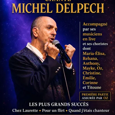 Tribute à Michel Delpech 