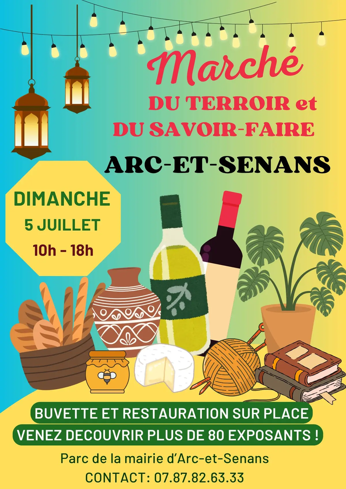 Marché du Terroir et du Savoir-Faire à Arc-et-Senans