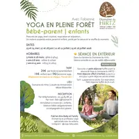 Séances yoga bébé-parent et enfant en plein forêt au Domaine du Hirtz &copy; Domaine du HIRTZ