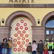 Calendrier de l'avent à la Mairie 