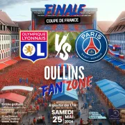 Fanzone coupe de France OL - PSG