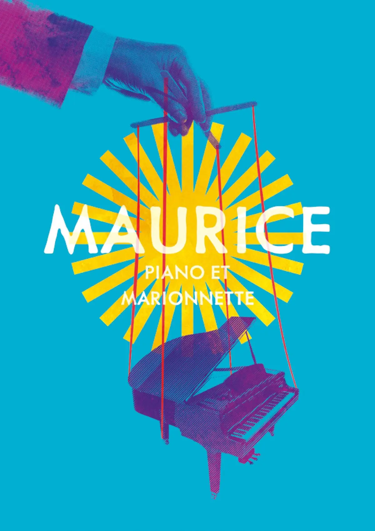 Maurice, piano et marionnette