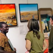 Le voyage d'un oiseau, chemin d'exil de Guinée en France par l'artiste Sylla