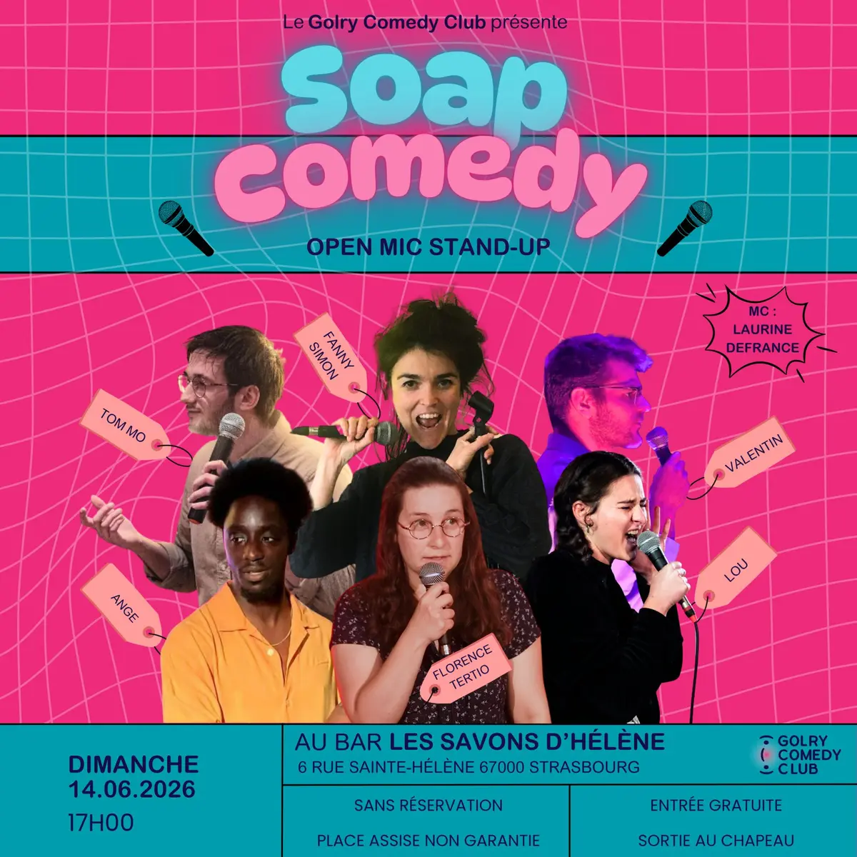 Stand-up : Soap #71 aux Savons d'Hélène
