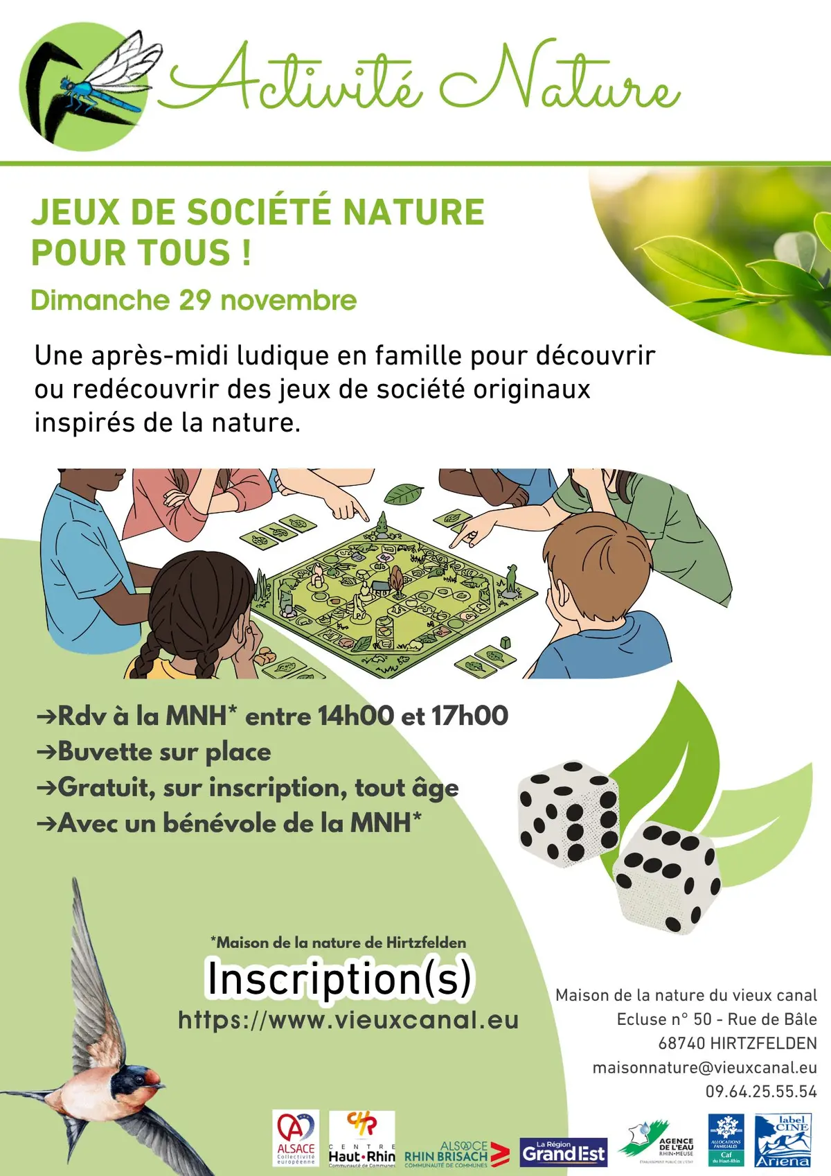 Jeux de société nature pour tous !