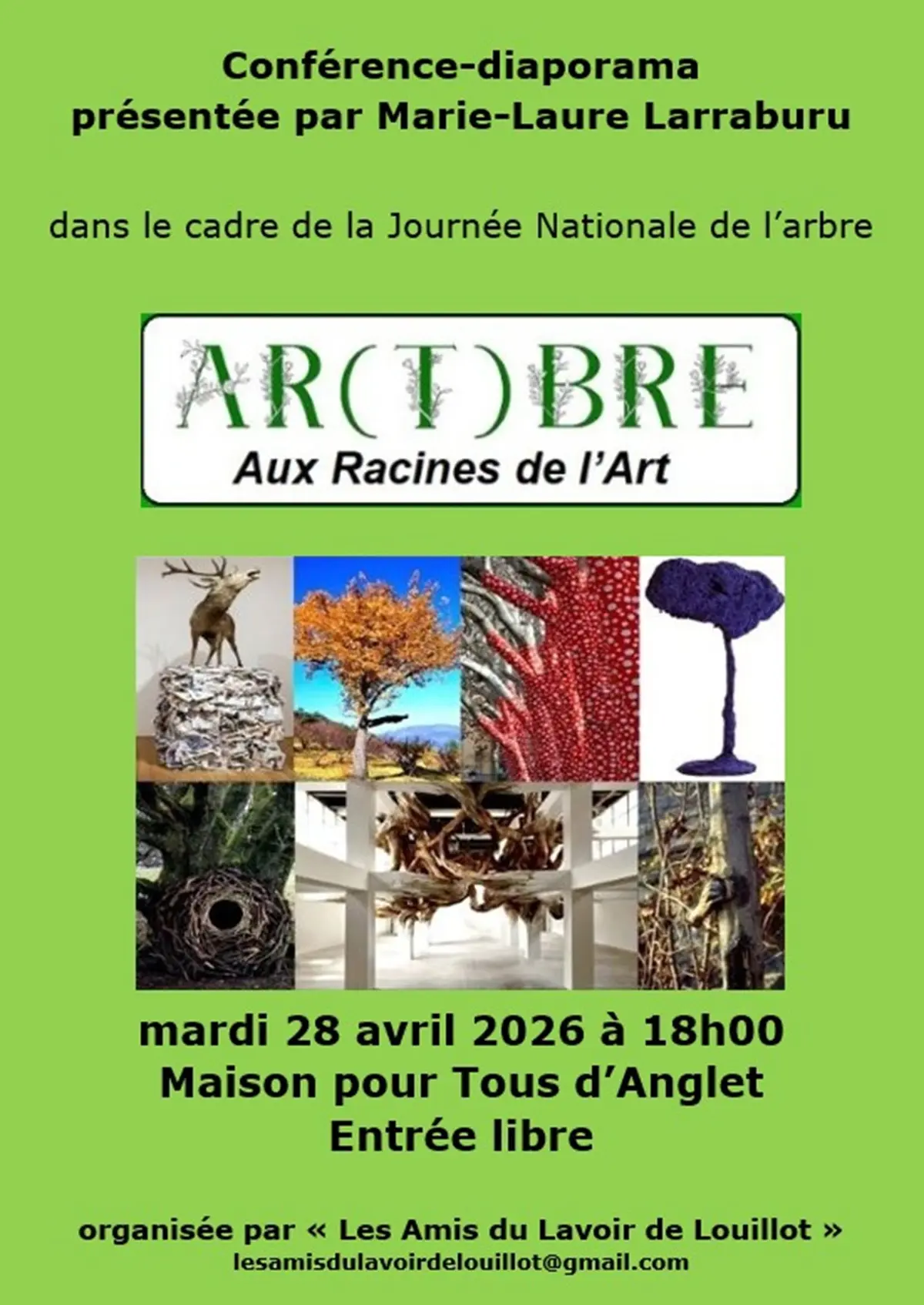 Conférence L'Ar(t)bre : aux racines de l'art