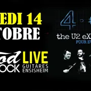 Four Ever One, tribute to U2 + Cairn chez Wood Stock Guitares