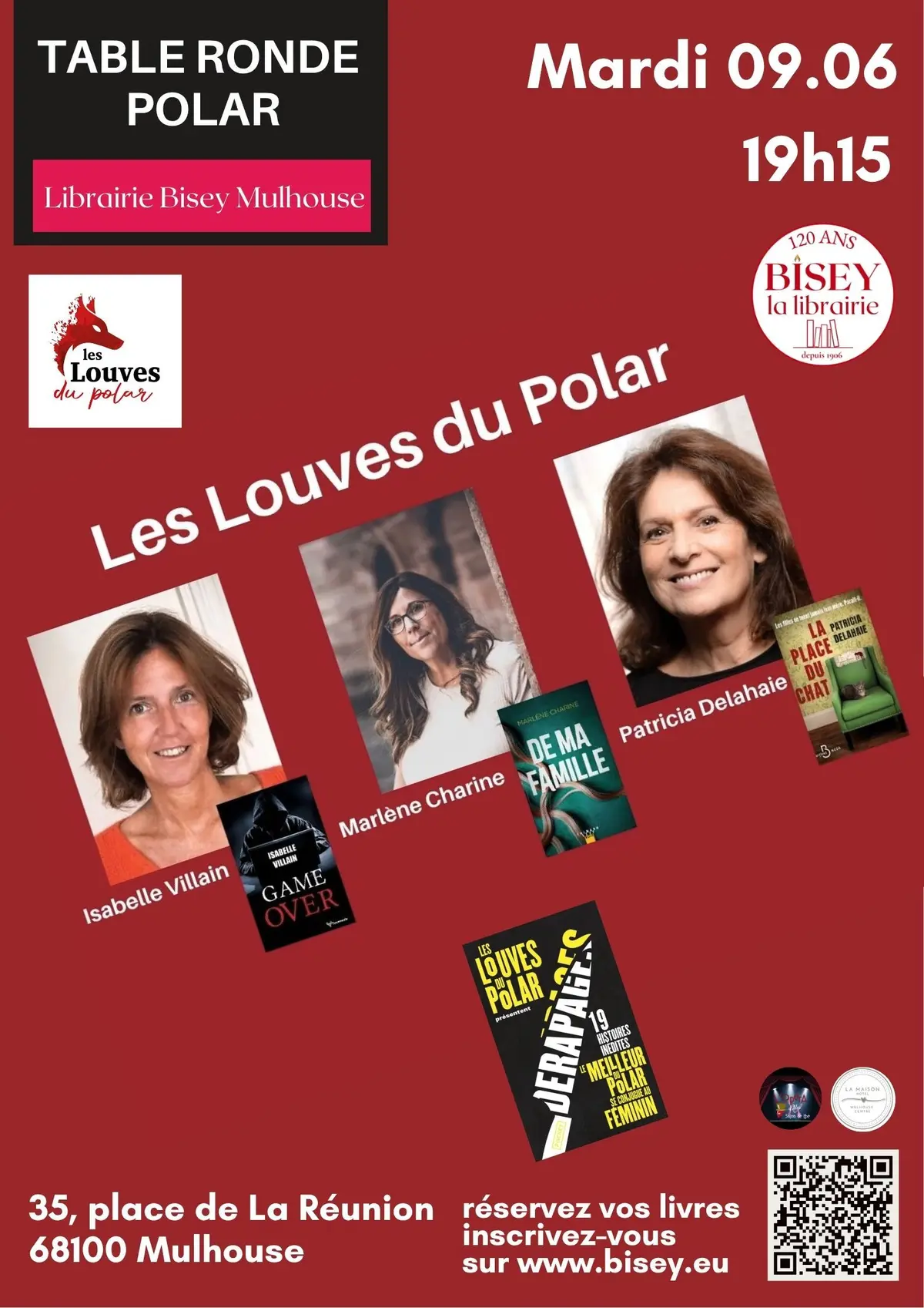 Table ronde - Les Louves du Polar 