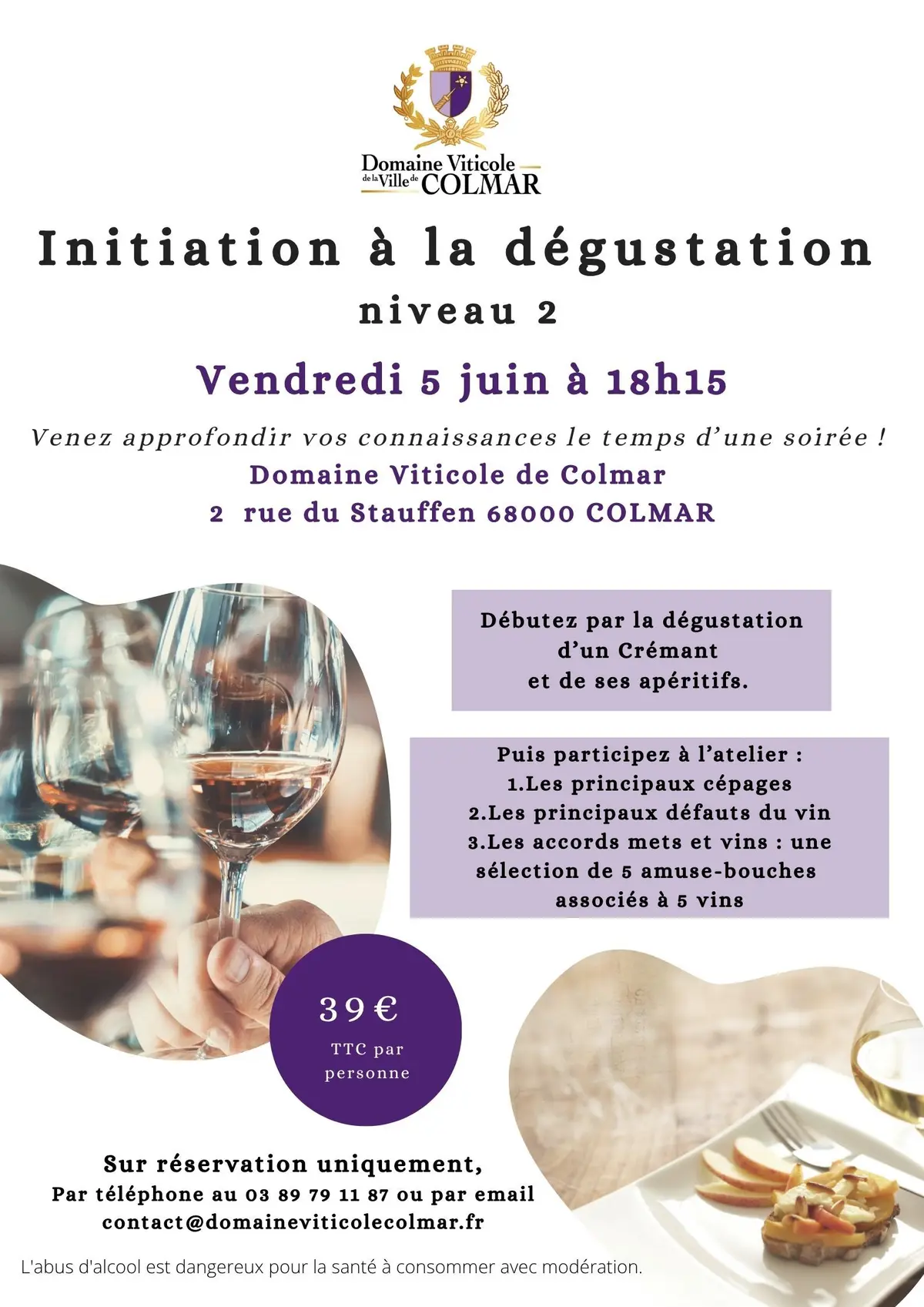 Initiation à la dégustation 