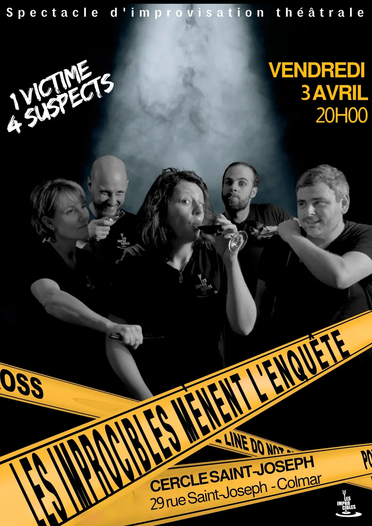 Les Improcibles mènent l'enquête (Spectacle d'impro)