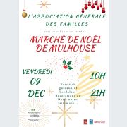 \'Association Générale des Familles au Marché de Noël de Mulhouse