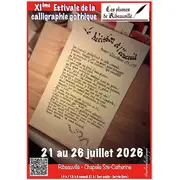 XI° Estivale de la calligraphie gothique médiévale - Les plumes de Ribeauvillé