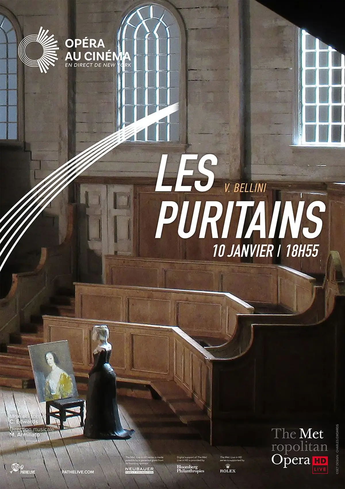 Metropolitan Opéra : Les Puritains 