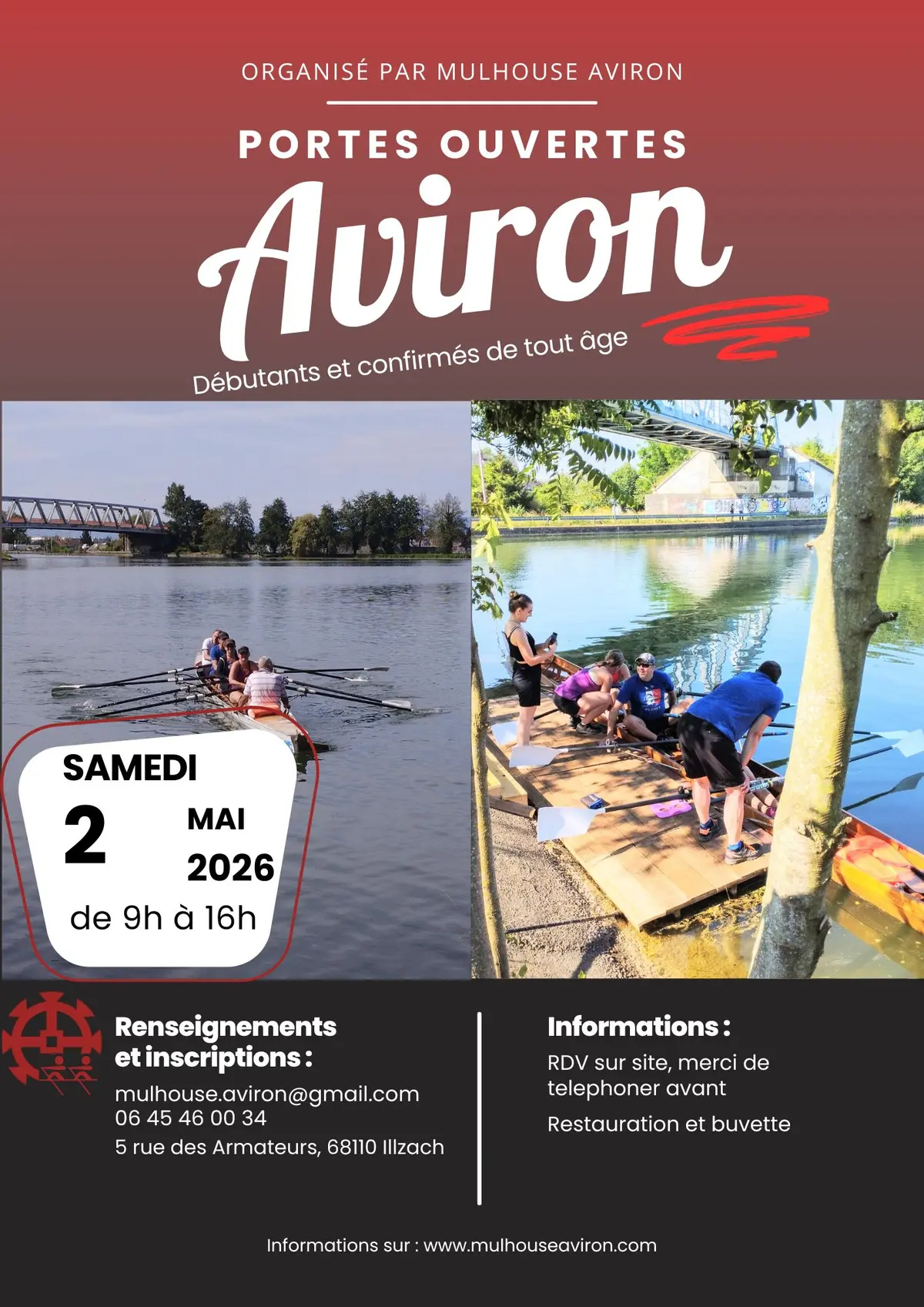 Portes Ouvertes Mulhouse-Aviron 