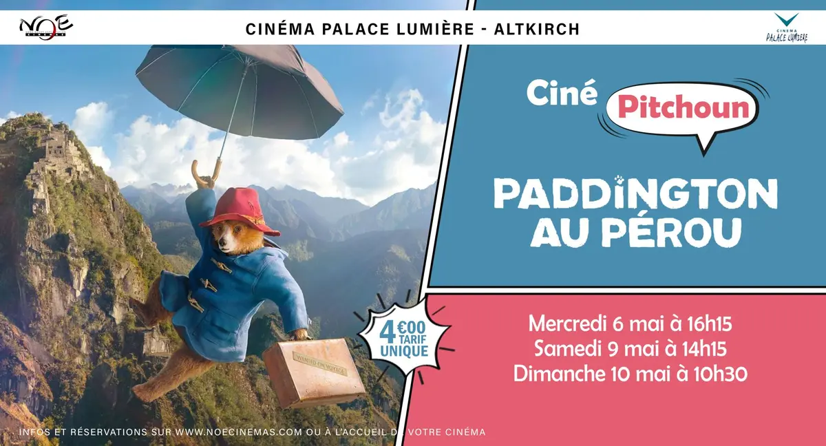 Ciné Pitchoun / Paddington Au Pérou