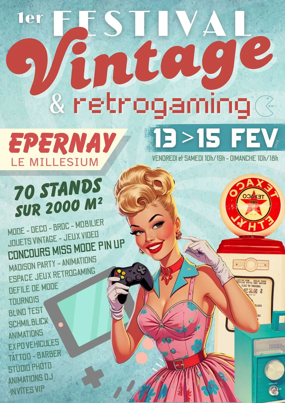 1er festival vintage et rétrogaming