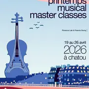 Master Classes - Printemps Musical 2026  au Conservatoire de Chatou