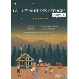 la 11e Nuit Des Refuges estivale