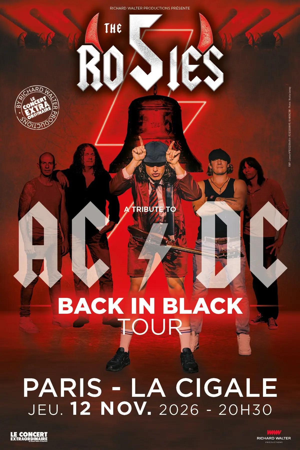 The 5 Rosies, tribute to AC/DC