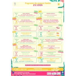 Vacances Familles : un programme d'animations pour tout l'été